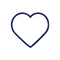 Icono de corazón saludable